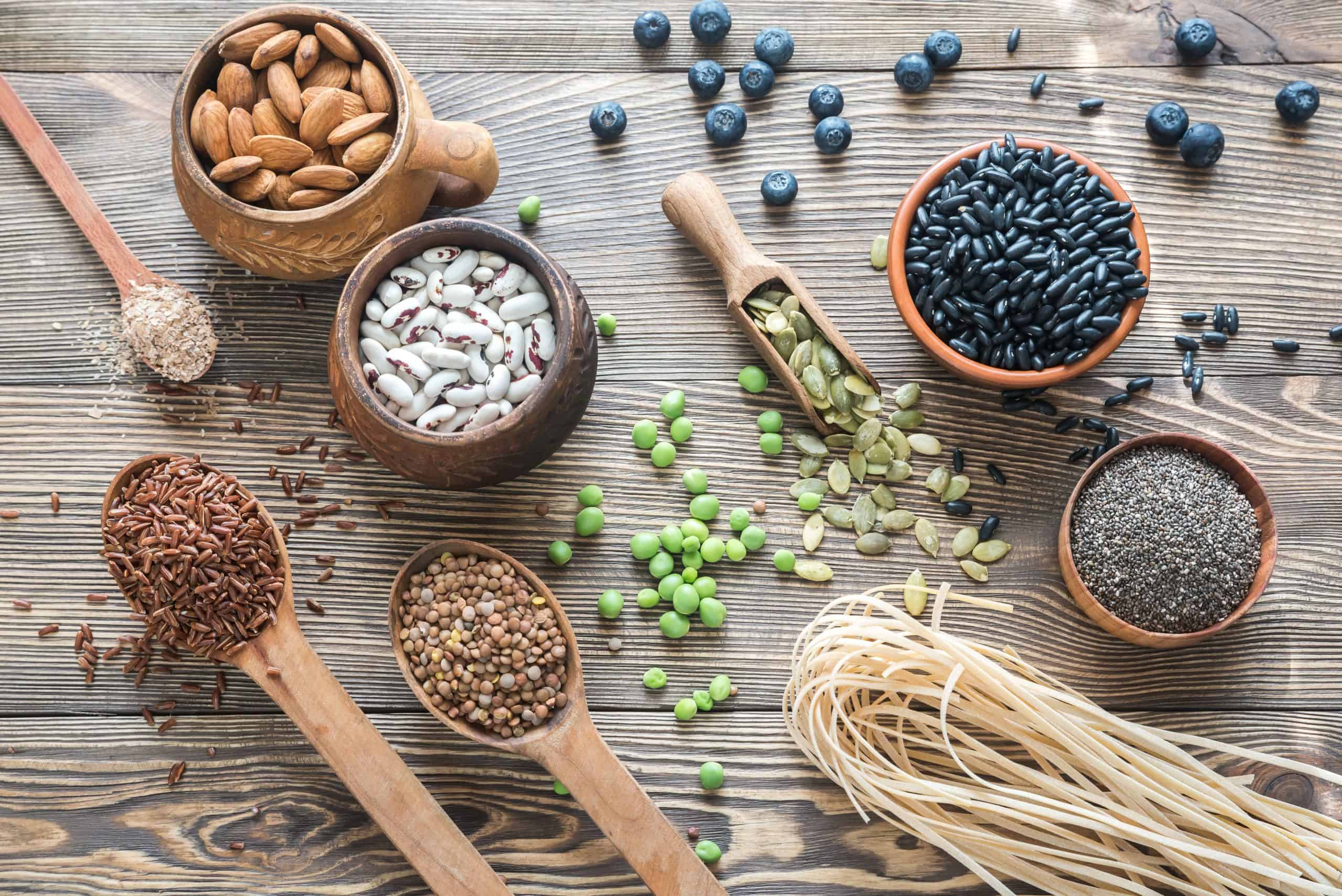 Food sources of fiber